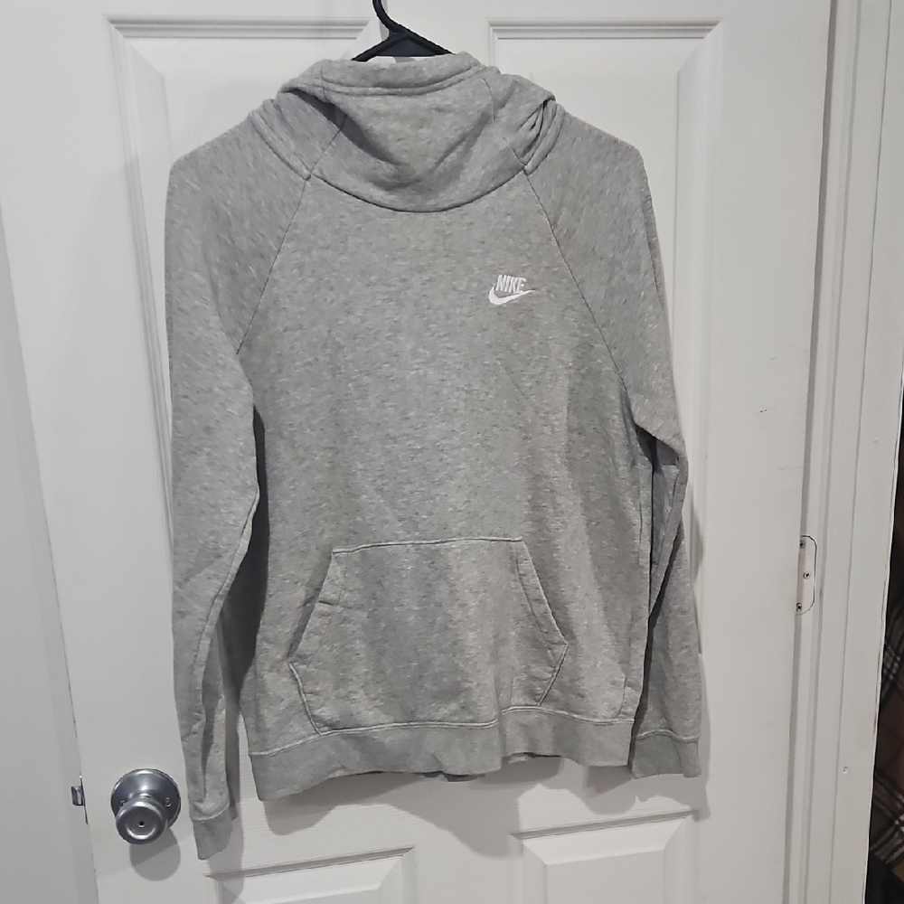 Nike Women's Gray Hoodie Size Small